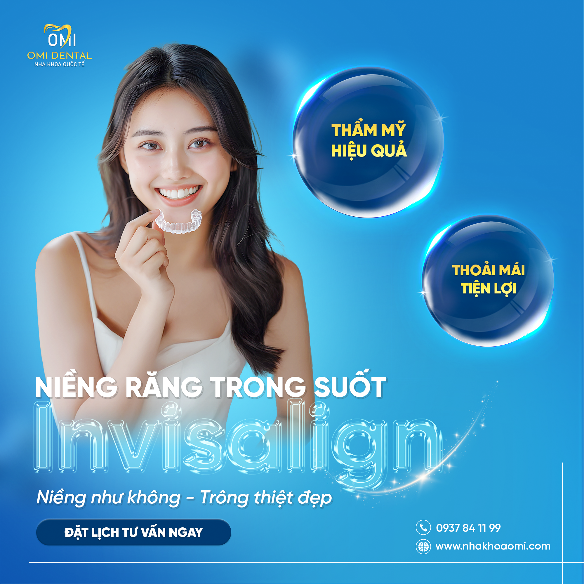 Niềng răng trong suốt invisalign là gì? Giá bao nhiêu tiền?