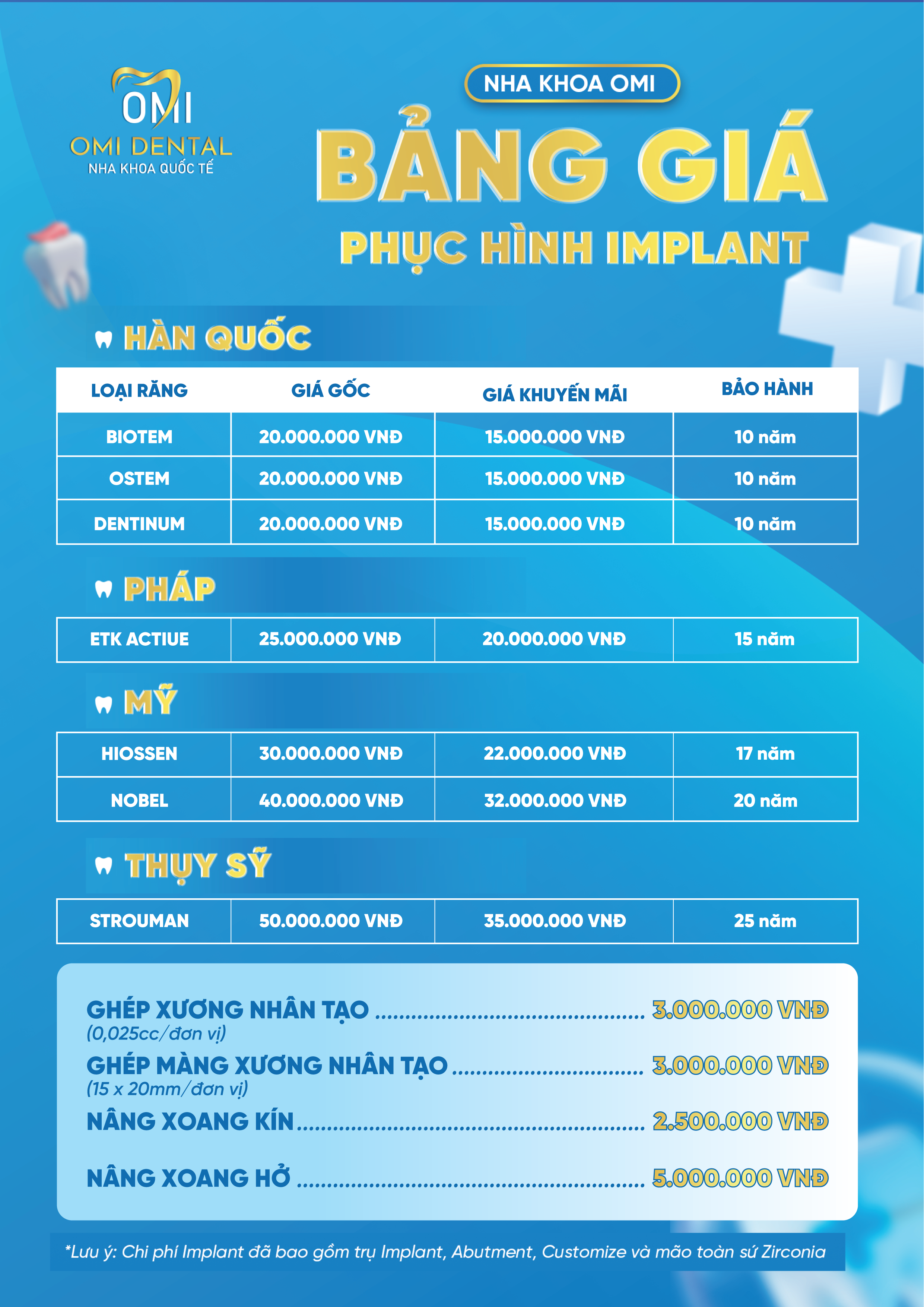 Cấy ghép Implant