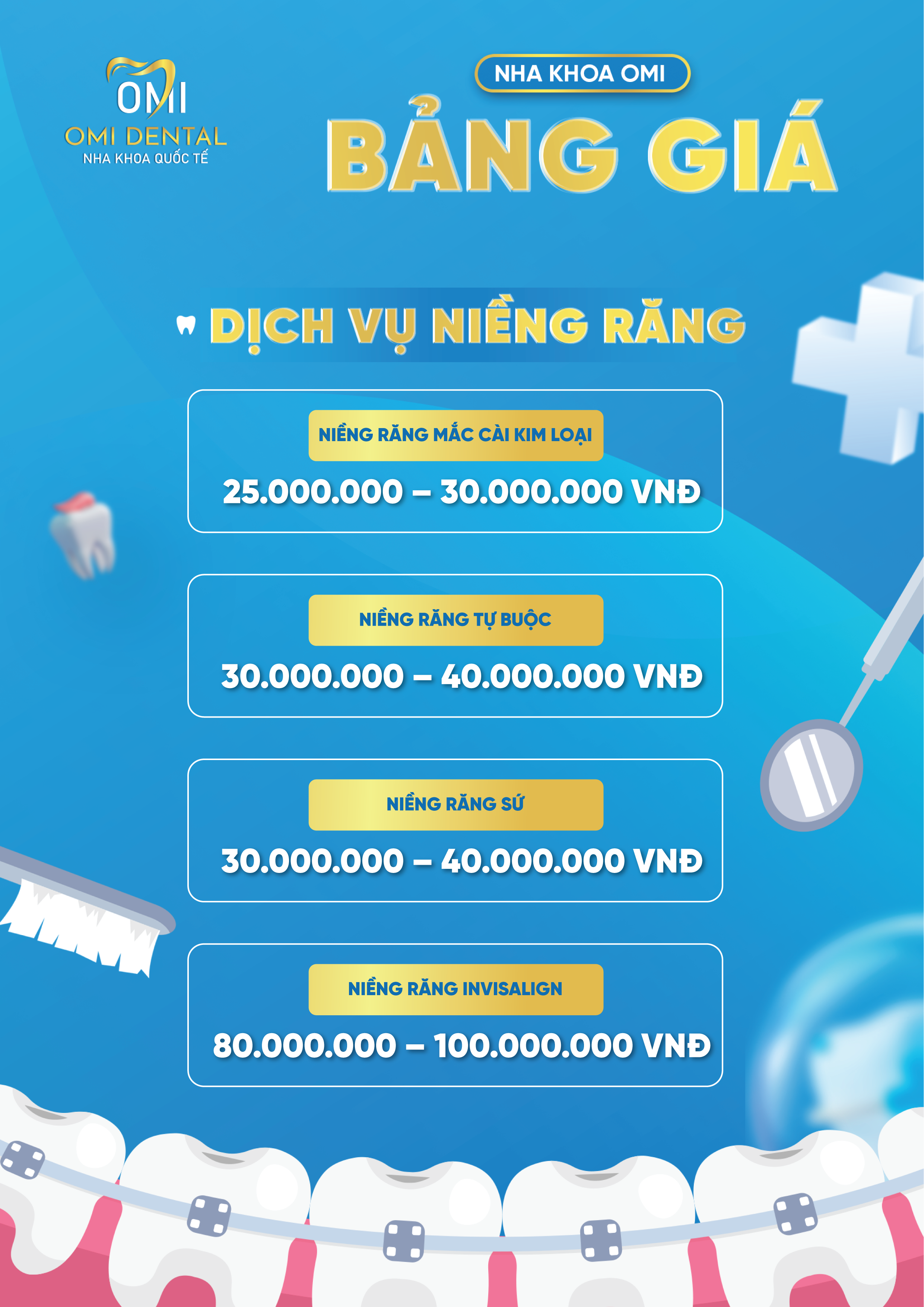Thẩm mỹ niềng răng